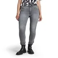 G-STAR RAW Women's Kafey Ultra High Skinny Wmn Jeans, Grey (Sun Faded Moon Grey C910-c950), 31W x 32L