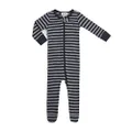 Merino Baby Merino Wool Coverall for 18-24 Months Babies, Blue Stripe