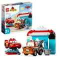 LEGO® DUPLO® Disney and Pixar’s Cars Lightning McQueen & Mater’s Car Wash Fun 10996 Building Toy Set; for Kids Aged 2