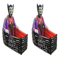 Halloween Inflatable Dracula Coffin Cooler Pack of 2