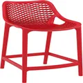 65 Air Barstool, Red