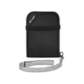 Pacsafe Rfidsafe V100 Anti-theft Blocking Bi-Fold Wallet, Black