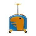 Rockland Jr. Kids' My First Hardside Spinner Luggage,Telescoping Handles, Dinosaur, Carry-On 19-Inch, Dinosaur, Carry-On 16-Inch, My First Luggage - Hardside Spinner Luggage