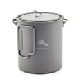 TOAKS 750ml Ultralight Titanium Pot Outdoor Camping Bowl Cup (POT-750-BH)