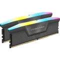 CORSAIR Vengeance RGB DDR5 RAM 32GB (2x16GB) 6000MHz CL30 AMD Expo iCUE Compatible Computer Memory - Grey (CMH32GX5M2B6000Z30K)