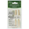 Clover Bamboo Knitting Repair Hooks, Biege, 0.9" Width x 3.8" Length x 5.3" Height (075376)