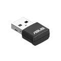 ASUS USB-AX55 NANO Dual Band AX1800 USB WiFi 6 USB Adapter, 802.11ax 1201Mbps+574Mbps,OFDMA, MU-MIMO, BSS Coloring ( NIC )