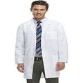 Dickies Unisex Everyday Scrubs Unisex 37 Inch Lab Coat, White, X-Small