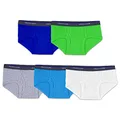 Fruit of the Loom Little Boys' Assorted Brief, Multi, 2T/3T(Pack of 5)