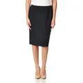Calvin Klein Women's Straight Fit Suit Skirt, Navy, 8
