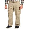 UNIONBAY Men's Survivor Iv Relaxed Fit Cargo Pant-Reg and Big and Tall Sizes, Desert, 42W x 32L