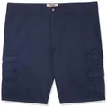Wrangler Men's Authentics Premium Twill Cargo Shorts, Midnight, 34 US