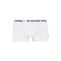 G-Star Raw Mens Classic Logo Boxer Brief Underwear, White, Large US