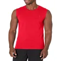 Champion Men's Classic Jersey Muscle T-shirt Shirt, scarlet, Small UK