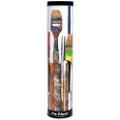da Vinci Oil & Acrylic Series 5403 College Paint Brush Set, Synthetic with Gift Can, Multiple Sizes, 10 Brushes (Series 8733 and 8740)