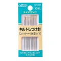 Clover Quilt Basting Needles Pack of 10, Silver/Gold
