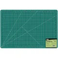 (60cm x 90cm , Green/Black) - US Art Supply 60cm x 90cm GREEN/BLACK Professional Self Healing 5-Ply Double Sided Durable Non-Slip PVC Cutting Mat Great for Scrapbooking, Quilting, Sewing and all Arts & Crafts Projects (Choose Green/Black or Pink/Blue Below)