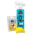 Chemical Guys Cly_113 OG Clay Bar & Lubber Synthetic Lubricant Kit, Light/Medium Duty, 473 ml (2 Items), Yellow