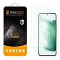 Supershieldz (3 Pack) Designed for Samsung (Galaxy S23 Plus 5G) Tempered Glass Screen Protector, Anti Scratch, Bubble Free