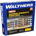 Walthers Cornerstone N Scale Model George Roberts Print Kit, 1/4" 11.2 x 19.3 x 18.1cm, (933-3231)