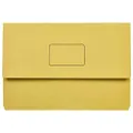MARBIG(R) 4004005 Slimpick Foolscap Document Wallet (Yellow)
