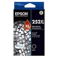 Epson EPC13T253192 252XL High Capacity Durabrite Ultra Ink Cartridge for Workforce Pro WF-3620 3640 7610 7620, Black