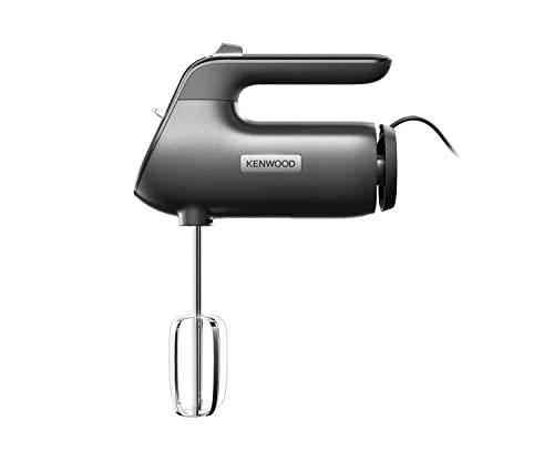 Kenwood QuickMix+, Hand Mixer with Variable Speed and Pulse Function, Stainless Steel Beaters Included, Mixer for Baking with Silent Motor, 650 Watts, HMP50.000BK, Black