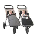 Keep Me Cosy™ Footmuff and Pram Liner 2 in 1 Set Toddler Size - Ink Spot
