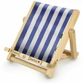 Thinking Gifts Medium Stripy Blue Bookchair