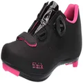 Fizik Tempo R5 Overcurve Cycling Shoe, Black/Pink Fluo - 38.5, Black/Pink Fluo