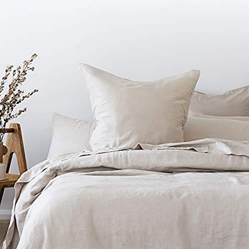 Bambury Linen Euro Pillowcase, Pebble