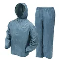 FROGG TOGGS Men's Ultra-Lite2 Waterproof Breathable Rain Suit, Blue, XX-Large