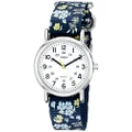 Timex Womens Watch Peanuts Weekender Casual Ladies Wristwatch, Blue Floral, N/A, Weekender 31mm