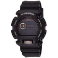 G-SHOCK DW9052GBX-1A4 Mens Black Digital Watch with Black Band