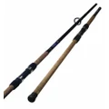 Okuma Longitude Surf Graphite Rods (Large, Black/Blue/Silver), 72 inch