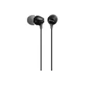 Sony MDR-EX15LP-BLACK in-Ear Headphones with Tangle Free Cord and 3 Pairs of Silicone Ear Buds