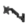 Monoprice 136082 1-Segment Adjustable Gas Spring Wall Mount for Monitors Up to 27 Inches