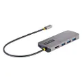 StarTech.com 127B-USBC-MULTIPORT USB C 4K 60Hz HDMI Video Multiport Adapter Laptop Docking Station