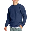Hanes Men's EcoSmart Fleece Sweatshirt,Navy,XL