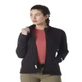 Wrangler Riggs Workwear Women's Full-Zip Moisture Wicking Work Jacket, Black, Medium