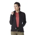Wrangler Riggs Workwear Women's Full-Zip Moisture Wicking Work Jacket, Black, Medium