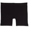Jockey Women's Underwear Skimmies Short, Black, Large