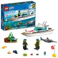 LEGO City Diving Yacht 60221 Building, Vehicle Toy for 5+ Year Old Boys and Girls, 2019