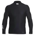 Canterbury of New Zealand Men's Thermoreg Turtle Neck Long Sleeve Base Layer Top, Black, 3X-Large