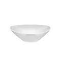 Alessi Colombina 8-1/4-Inch by 7-Inch Soup Plate, White Porcelain, Set of 6