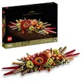 LEGO® Icons Dried Flower Centrepiece 10314 Building Kit for Adults; for Flower Lovers; Create a Home Decor Display Inspired by Autumn Colours; Enjoy a Mindful Building Project with Friends or Family