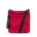 NAUTICA womens Diver Nylon Small Crossbody Bag Purse With Adjustable Shoulder Strap Cross Body, Red, One Size US