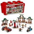 LEGO® NINJAGO® Creative Ninja Brick Box 71787 Building Toy Set for Ages 5+ with Vehicles, a Dojo and Minifigures; for Kids Who Love Creative Building and Imaginative Play
