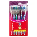 Colgate Zig Zag Manual Toothbrush, Value 6 Pack, Soft Bristles, Interdental Reach