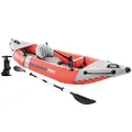 Intex Excursion Pro K1 Kayak, Red and Grey, 68303NP